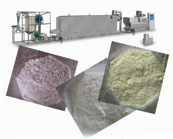 Nutrition baby milk powder making machine/ extruder /nutrition powder process line