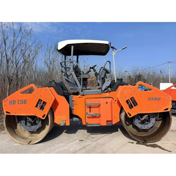 Road Construction Equipment Used Road Roller Hamm Hd138 With Short Working Hours