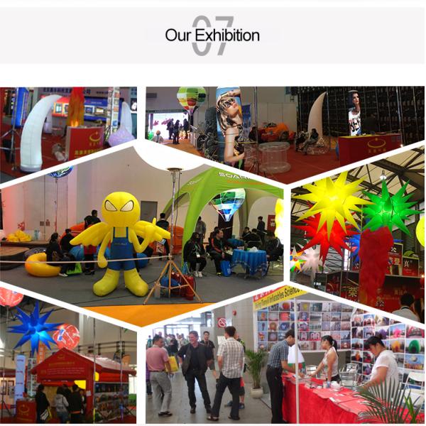 Decoration Giant Advertising Inflatable Moon Model Large Inflatable Moon Balloon with Led Light