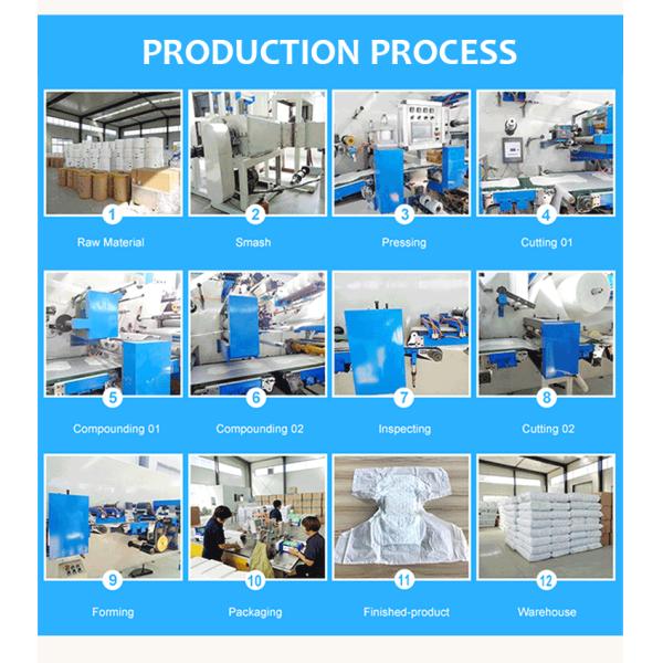 Adult Diaper OEM Customized Disposable Adult Diaper with Fluff Pulp and Korea Sap