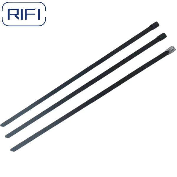 Stainless Steel 304,316 All Epoxy Coated Stainless Steel Ball Lock Type Cable Tie