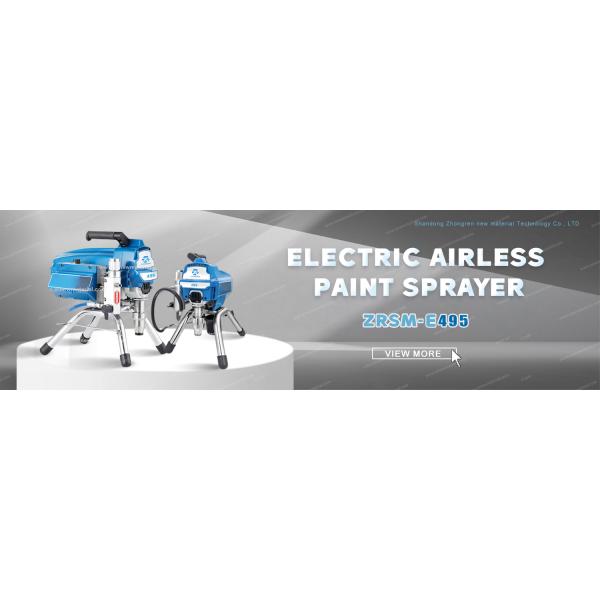 Easy Operation Industrial Airless Paint Sprayer 200V 50Hz Painting Walls