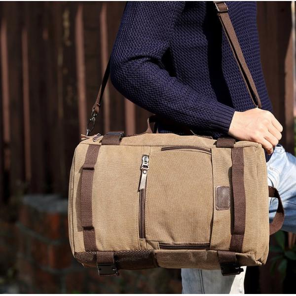 2016 Korean version of casual canvas shoulder bag computer bag outdoor travel bag schoolbags