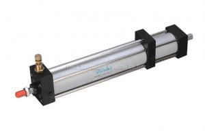 China Compact Double Action Damping Cylinder With Flow Speed Controller on sale