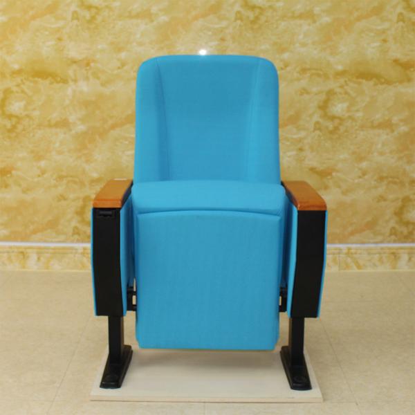 Detachable Folding Movie Cinema Hall Chairs Fire Resistant Conference Lecture Use