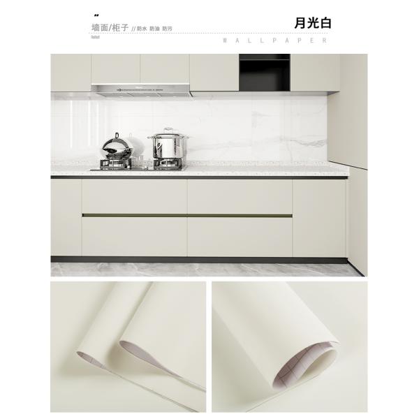 Easy DIY Installation Oil Proof Wallpaper Sticker for Entertainment Furniture Decoration