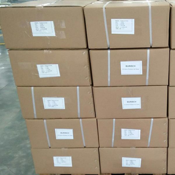 Custom High Pressure 7.6m EPDM Air Hose With BSP Or NPT Fittings