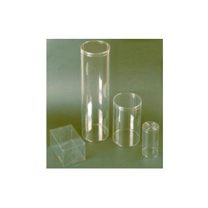 Cheap Plastic tube box, clear PVC plastic packaging box wholesale