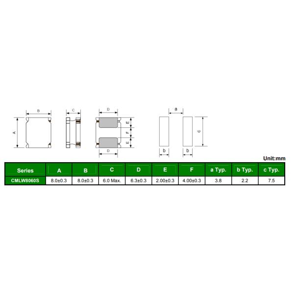 10uH Smd Power Inductor Shielded Copper For Laptop Motherboard