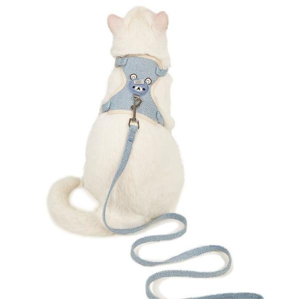 Comfortable Polyester Cotton Linen Pet Harness Leash Cats And Dogs