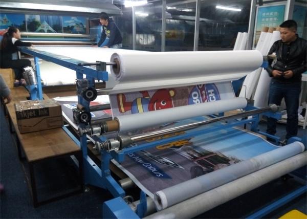 Quality High Speed Rotary Heat Transfer Machine 1700mm Roller Fabric Printing for sale