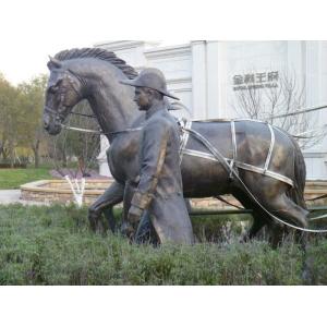 Cheap Bronze sculpture with patina finish wholesale