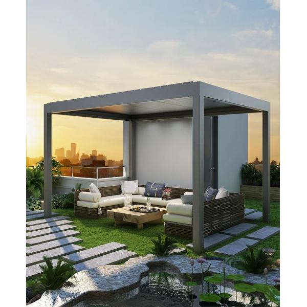 Outdoor Hardtop Gazebo BBQ Hardtop Grill Gazebo Aluminum Patio Gazebo