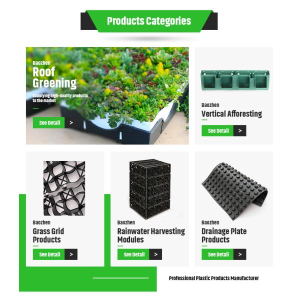 Sturdy HDPE Stabilization Grid for Ground and Grass Paver Plastic Paver Protection