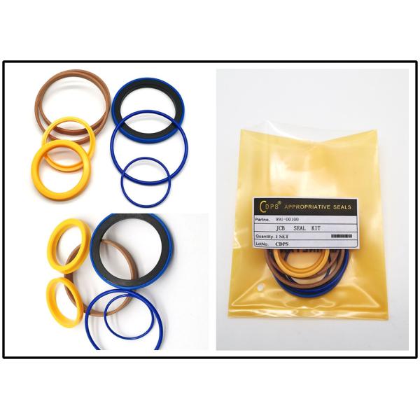 3DX JCB Seal Kit O Ring Kit 991-00100 Blue PU KR Oil Resistant