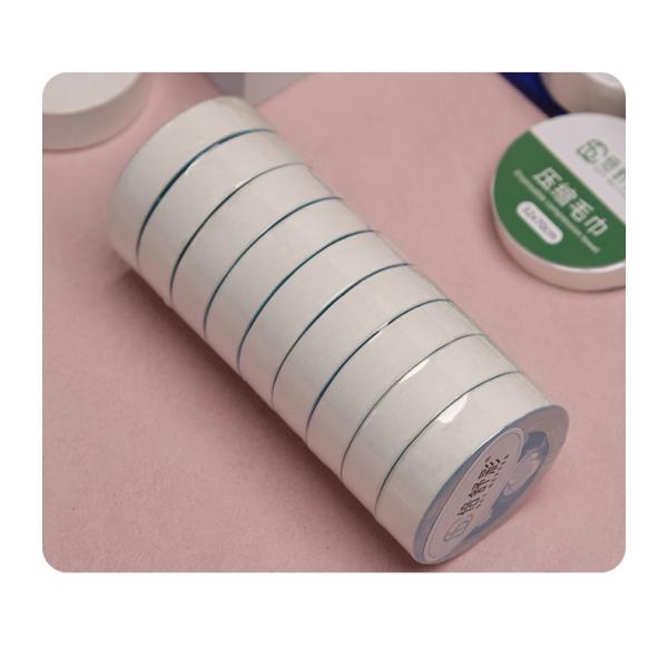 OEM ODM Disposable Compressed Face Towel Nonwoven Bamboo Viscose