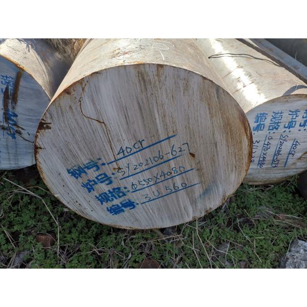 AISI 5140 JIS SCr440 / 40Cr Forged Round Bar Hot Rolled OD 430mm