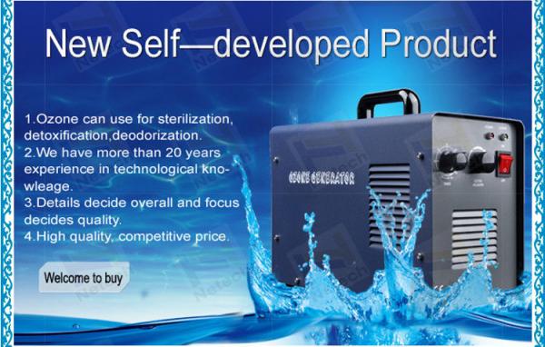 3-7G/Hr Fruit Vegetable Washer Ozone Water Purifier CE Approved