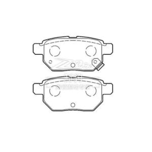 Cheap D1354 Ceramic Toyota Corolla Brake Pad , 04466-12130 Rear Brake Pads wholesale