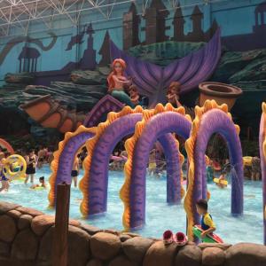 China Outdoor Water Park Splash Pad Fiberglass Water Play Equipment on sale