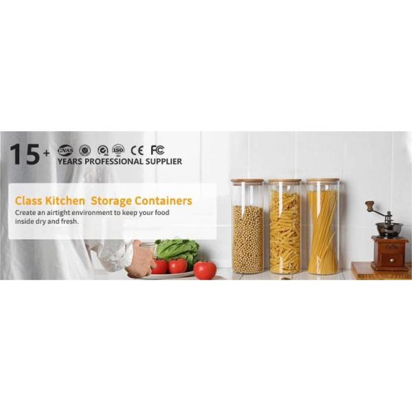 High Quality Decorative Food Glass Storage Jar For Saving Chocolate Coffee Candy With Cork