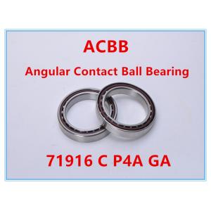 Cheap 71916 C P4A GA Angular Contact Ball Bearing wholesale