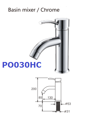 G1/2" Contemporary Plastic Wall Basin Toilet Hand Faucet Easy Installation With Water Saver Design and Water Filfer