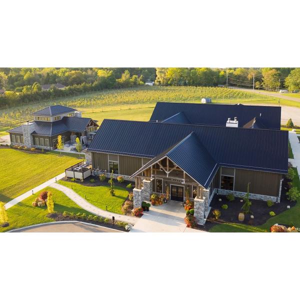 RAL6020 0.50*1040 PPGL AZ165 HDP PVDF 30 Years Matt Textured Steel Coil Beckers Painted Galvanized Steel Metal Roof