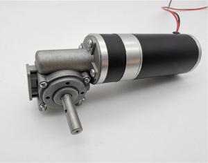 Cheap Micro High Voltage 90V Low Rpm DC Gear Motor With Encoder , Worm Gear Motor wholesale