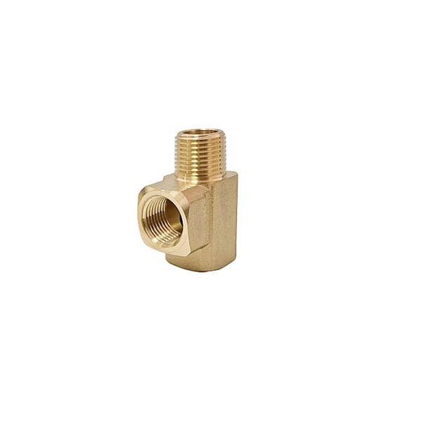 90 Degree Brass Elbow Copper Pipe Fittings 1/4 NPT Male 1/4'' NPT Female