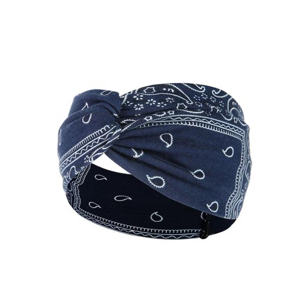 Fashion Women Head Scarves Wide Elastic Headbands With Heat Transfer Logo