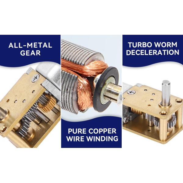 6V N20 Single Shaft Small High Torque Motor Gear Reduction Electric Motor