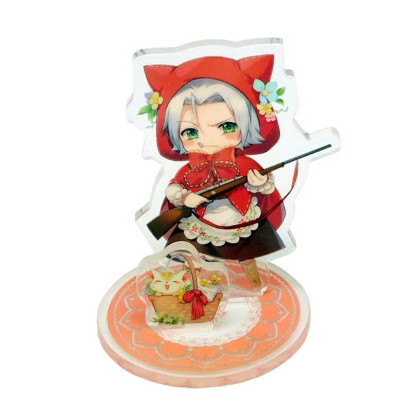 Creative Holographic Anime Acrylic Stands Charms Single Side Printed