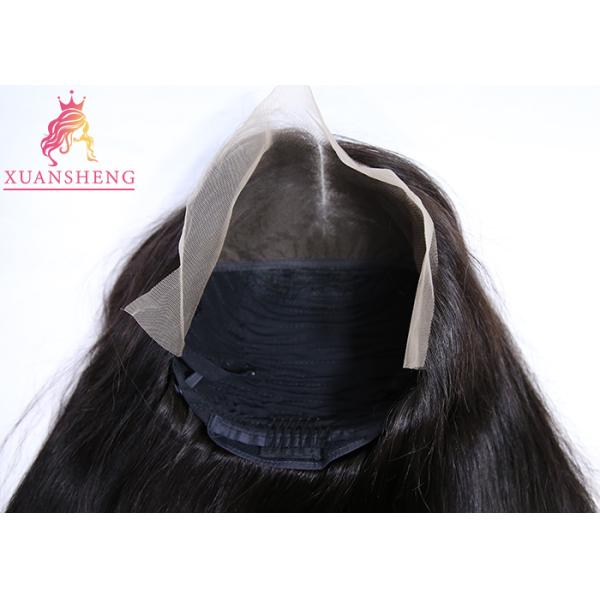 150% Density Human Lace Front Wigs Customized Swiss Lace Silky Straight