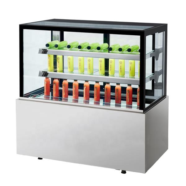 Commercial Glass Door Bakery Display Cabinet Dessert Chiller Factory Price Cake Display Fridge