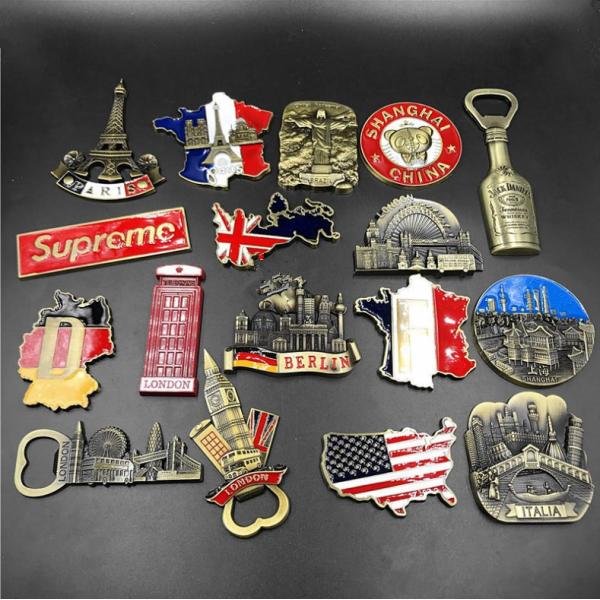 Tourist Souvenir Tin Fridge Magnet Refrigerator Photo Magnets