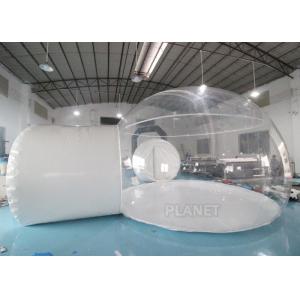5m Hotel Inflatable Clear Bubble Dome Tent Logo Customized