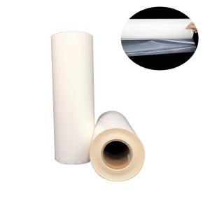 China Translucent Heat Resistant Adhesive Tape Hot TPU Film 48cm For Polyester Fabric on sale