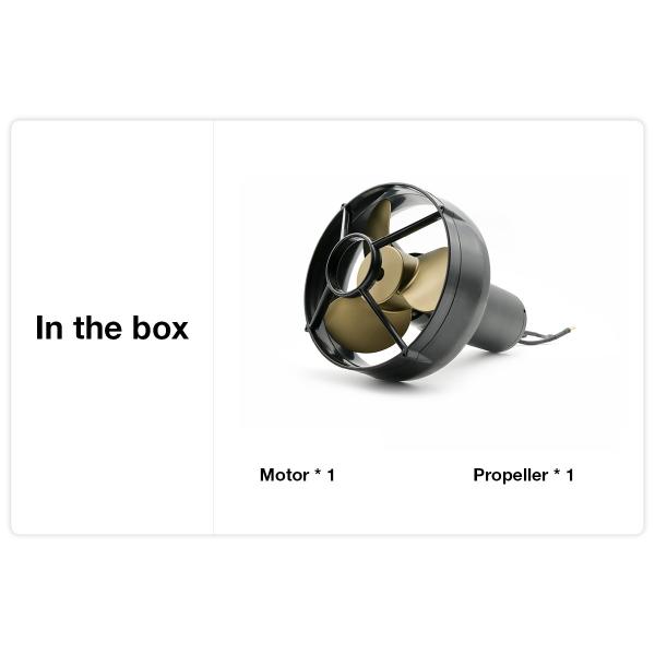 75KG Thrust Submersible Brushless Motor For Electric Surfboards And Foils