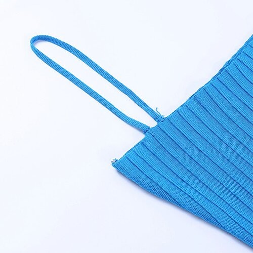 OEM maufactory Women's skirt 2022 Autumn new sexy polyester wool sleeveless skirt dress