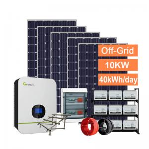 Cheap 5kw Hybrid Solar Energy System Monocrystalline Silicon Solar Generator wholesale