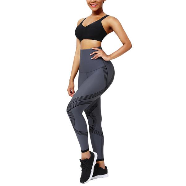 OEM Accpet HEXIN Custom Logo 3D-Printed Workout Leggings for Women Yoga Fitness Pants