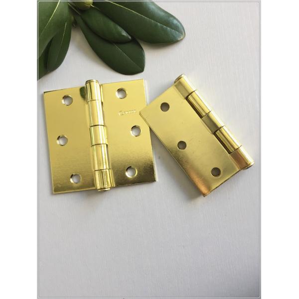 Matt Brass Plated Antique Brass Hinges South American Type For Wooden Type