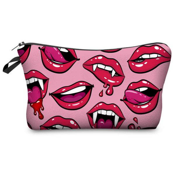 3D Digital Printing Polyester Cosmetic Bag Beauty Cosmetic Personal Care