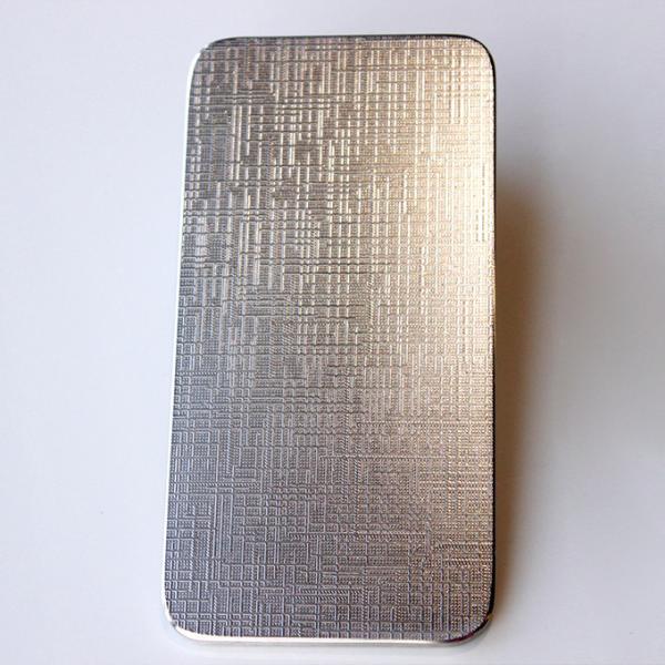 China Factory Customized With Pattern Anti-Scratch Finish 0.5mm Stainless Steel Sheet