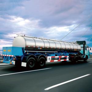 Cheap 3 Axles 40000L 30t Insulated Tanker Trailers wholesale