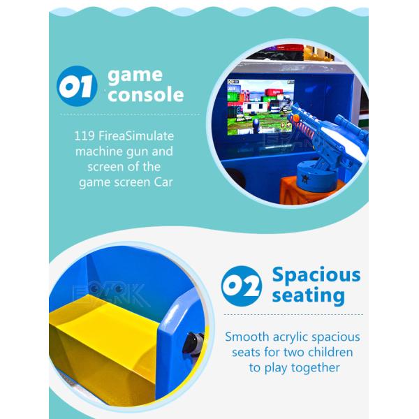 Kids Electric Ride On Swing Car Coin Operated 350w