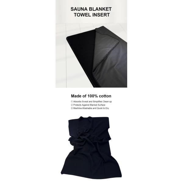 Insert 180*110cm 100% Cotton Sauna Blanket Towel Wrap Whole Body