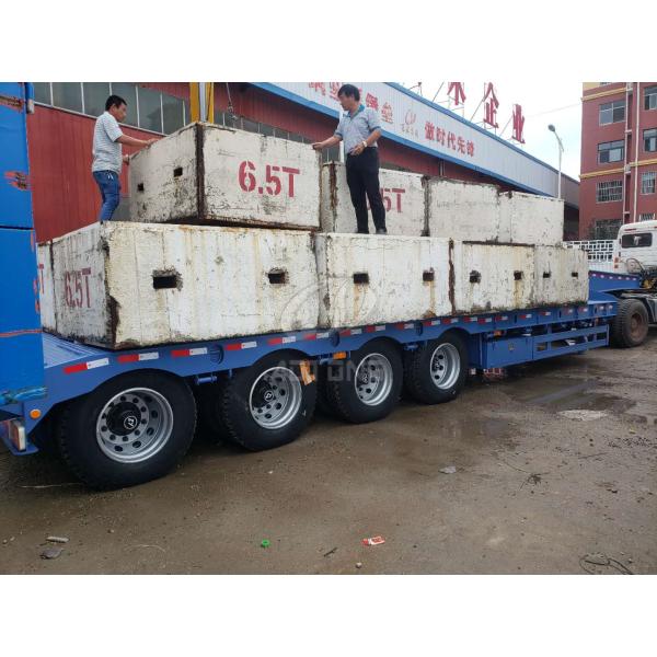 Low Bed Trailers Semi Truck Trailer 60 Ton Lowboy Trailer 3 Axles Excavator Carrier Truck