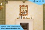 0.53*10M Victorian Pattern Wallpaper Washable with Non Woven Wall Paper ,